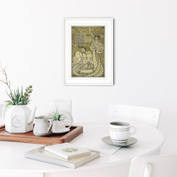 ヤン・トーロップのサラダオイル、アールヌーボーなポスター 3枚目の画像