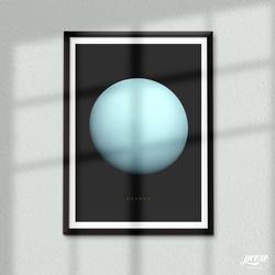 天王星 ウラヌス - 横向きに回転する水色の惑星、Uranus 2枚目の画像
