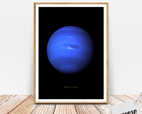 海王星 ネプチューン - 太陽系で最も風が強い惑星、Neptune 写真