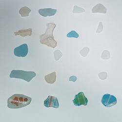 海の風　カクレクマノミ　SG-KK-01　　シーグラス　クマノミ、魚、海の生き物、オーシャン- 3枚目の画像