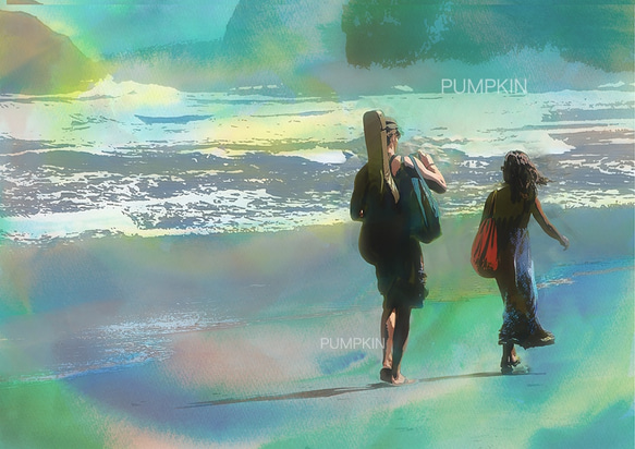 Memory ～想い出～ 絵画 海の絵 hawaii Memory ～想い出～ 絵画 海の絵 hawaii Memory ～想い出～ 絵画 海の絵