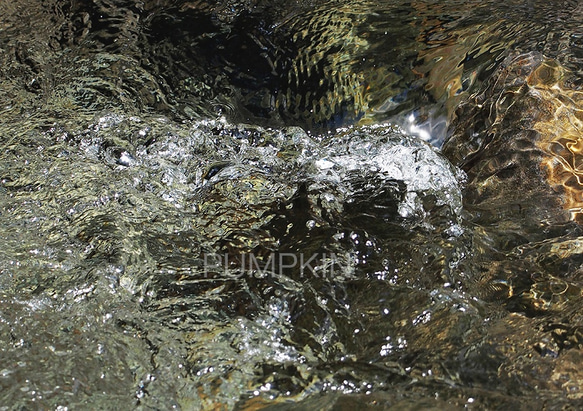 流れ-1　PH-A4-0119  写真　水　清流　流れ　富士山　渓流   伏流水 1枚目の画像