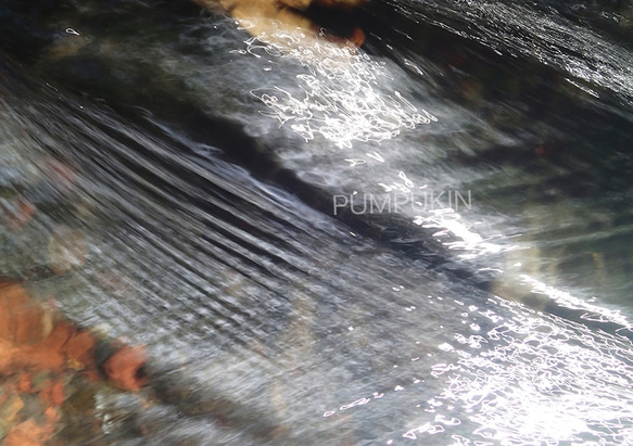 流れ-5　PH-A4-0123　 写真　水　清流　流れ　富士山　渓流   伏流水 1枚目の画像