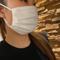 〈再販〉不織布マスク推奨対応インナーマスク　不織布によるトラブル解消マスク　8匁シルク使用　薄く軽いインナーマスク 3枚目の画像