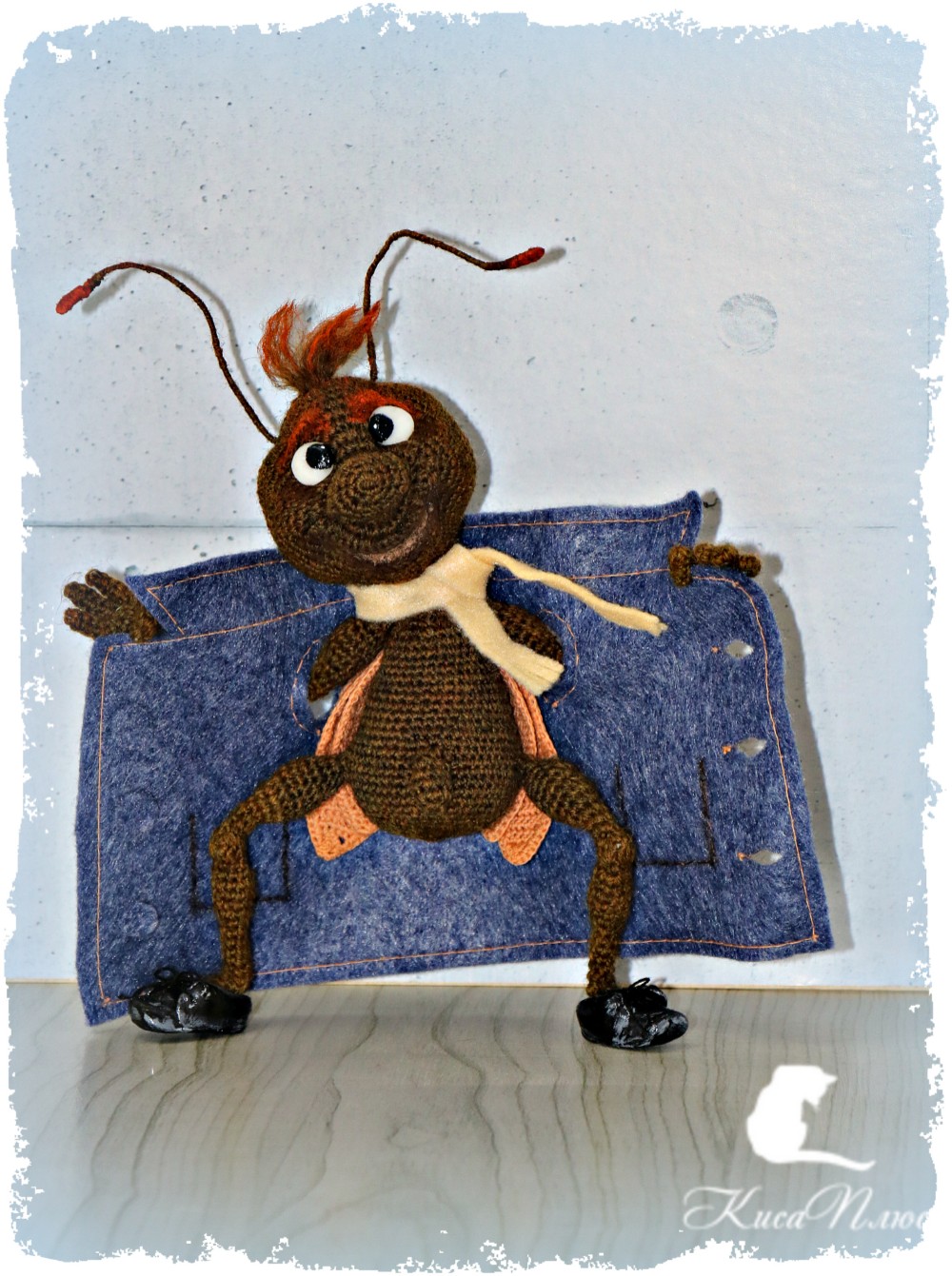 ☆送料無料☆露出狂ゴキブリ(2)（あみぐるみ）