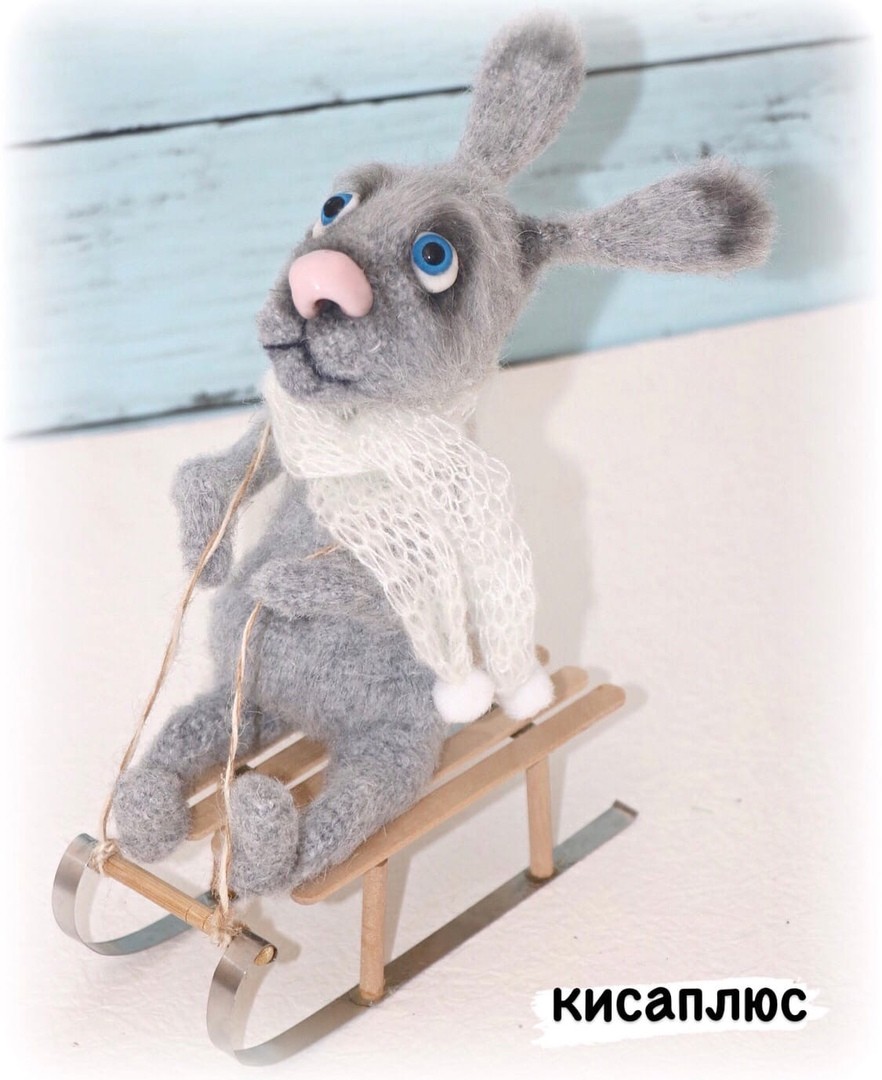 ★送料無料★あみぐるみうさぎ