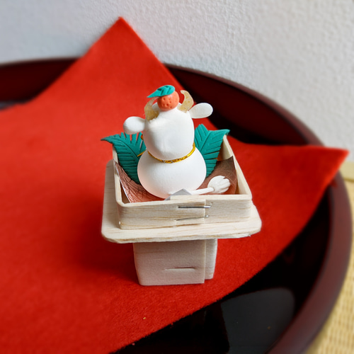 鏡餅の牛さん♡干支