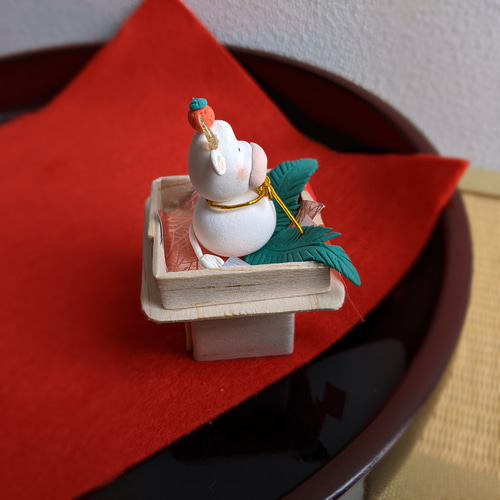 鏡餅の牛さん♡干支