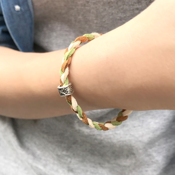 Dreamweaver Suede Bracelet  織夢手鍊｜草原系 第2張的照片