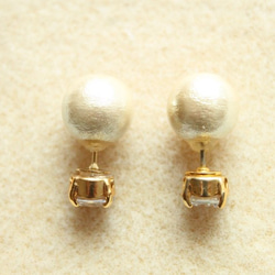 【La mouette】Party earrings_13時 2枚目の画像