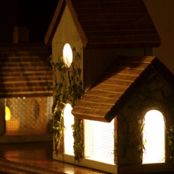 『送料無料』小人の家のLEDランプ 5枚目の画像