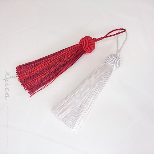 髪飾り ボールタッセル Uピン 選べる8色 和風ヘアアクセサリー その他