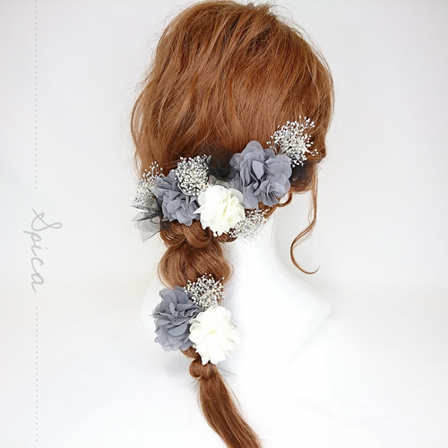 リボンボンネ【楚々(そそ)】H-112|花嫁 ウエディング 結婚式 リボンボンネ【楚々(そそ)】H-112|花嫁 ウエディング 結婚式