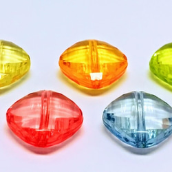 Colorful Diamond Beads 30個☆5色×6個♪ 1枚目の画像