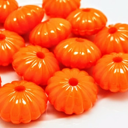 Flat pumpkin 16個☆Pop Orange 1枚目の画像