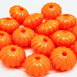 Flat pumpkin 16個☆Pop Orange 2枚目の画像
