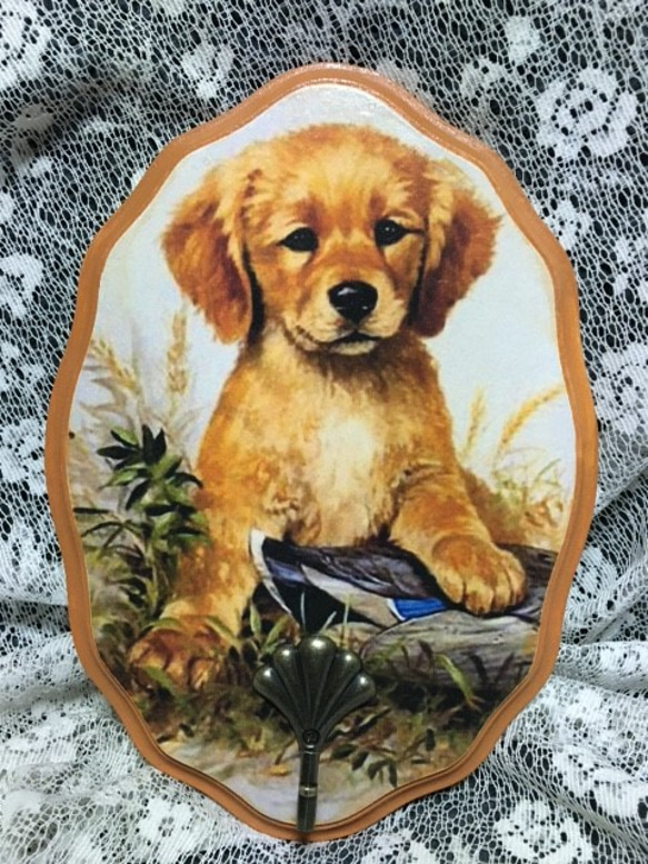 ハンガー”ゴールデン・レトリーバー”　子犬 1枚目の画像
