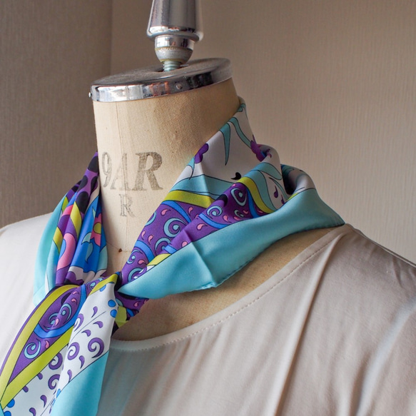 【スカーフが織りなす不思議な魔法】トルコ・オリエンタルスカーフ 10枚目の画像