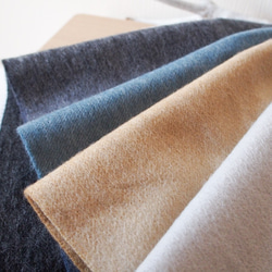 【特集掲載・メンズにオススメ】ウール・グラデーションマフラー・シーウォール 9枚目の画像