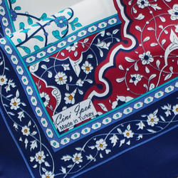 特別価格・オリエンタルストール・トルコ・レーヨン・ラーレNB 2枚目の画像