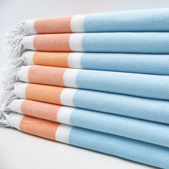 土耳其·浴巾·Peste Marin·藍色·免費送貨·父親節 第1張的照片
