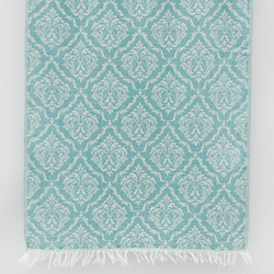 【特集掲載】トルコ・タオル・ペシュテマル・アラベスク・ミントグリーン・再販 4枚目の画像