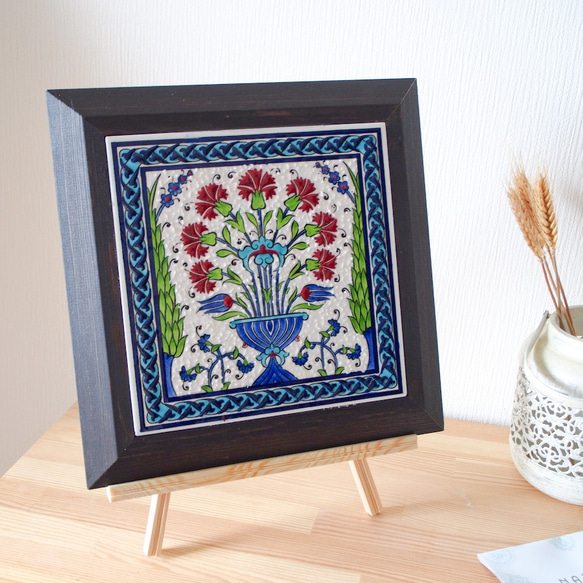 トルコ タイル Kutahya 陶器 キュタフヤ Hand Painting トルコ タイル Kutahya 陶器 キュタフヤ Hand Painting