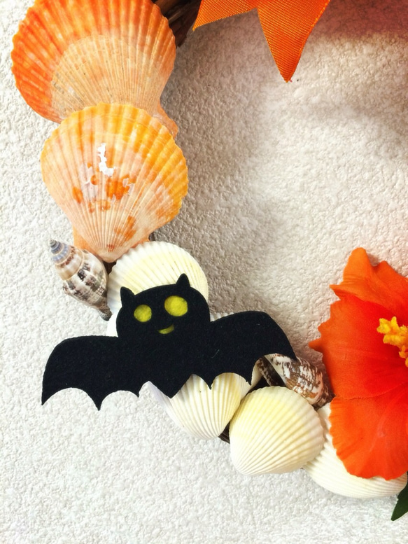 Hawaiian Halloweenリース 3枚目の画像