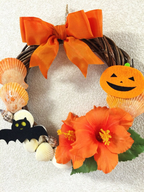 Hawaiian Halloweenリース 4枚目の画像