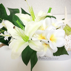 Plumeriabeach flower arrangement 3枚目の画像