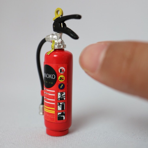 ミニチュア可動式消化器 立体・オブジェ HINOKO 通販 3562368｜Creema