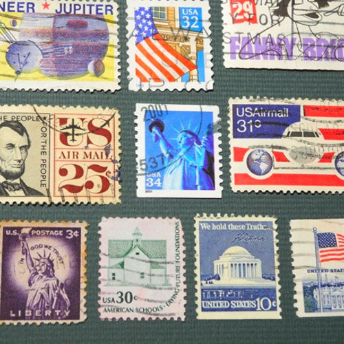 おまとめ済み)外国未使用切手 フランス 2002年 グリーティング 2枚