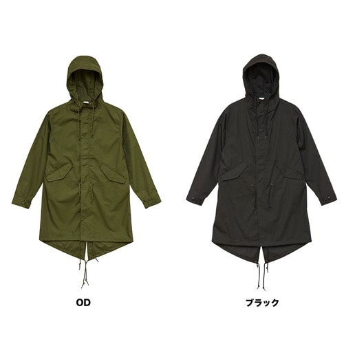 10/25まで)予約販売【オリジナルイラスト モッズコート】花 コート Mai