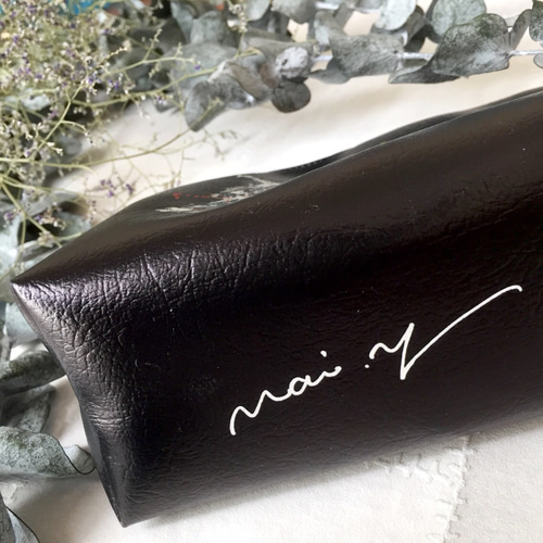 オリジナルイラスト》合皮革 狼ポーチ ポーチ Mai.Yamashita 通販