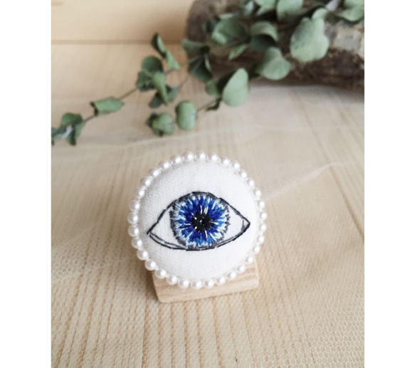 eye broach-瞳のブローチ 1枚目の画像