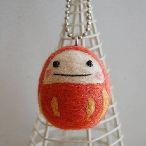 羊毛フェルト 合格だるま オーダー受付中