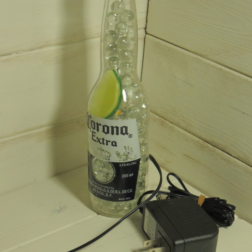 癒しのボトルランプ 「ライム入りコロナビール」 スタンドライト