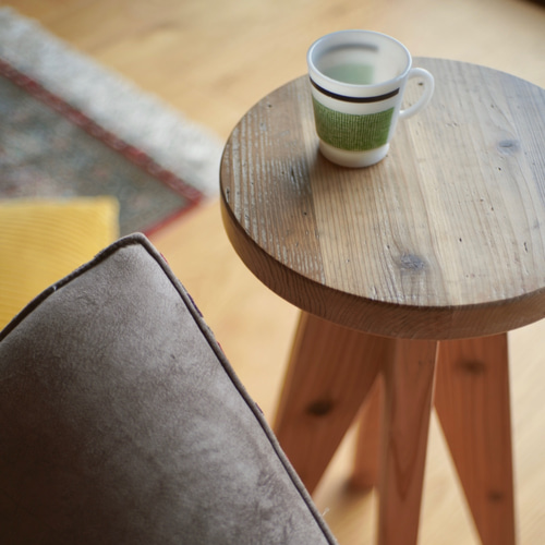 STAGE PLANK 古材ウッドスツール 椅子（チェアー）・スツール