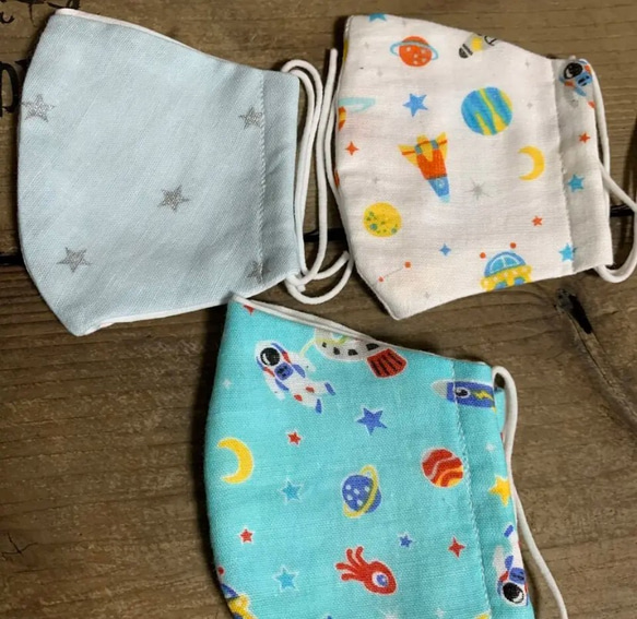 立体マスク 3枚セット キッズサイズ 5枚目の画像
