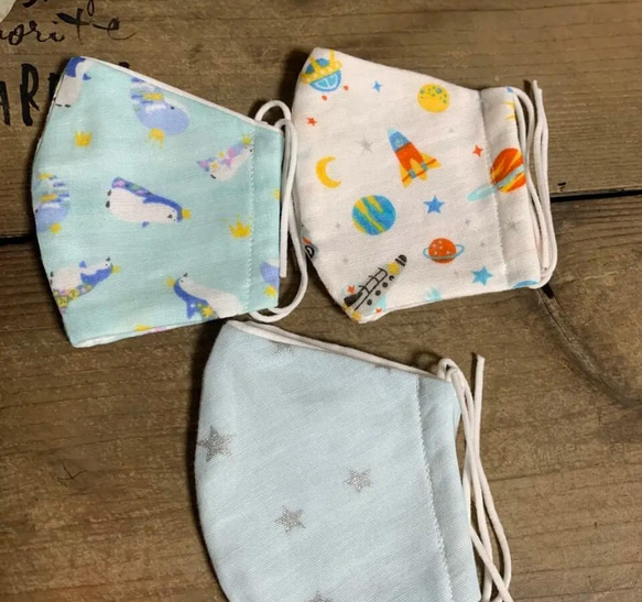 立体マスク 3枚セット キッズサイズ 5枚目の画像