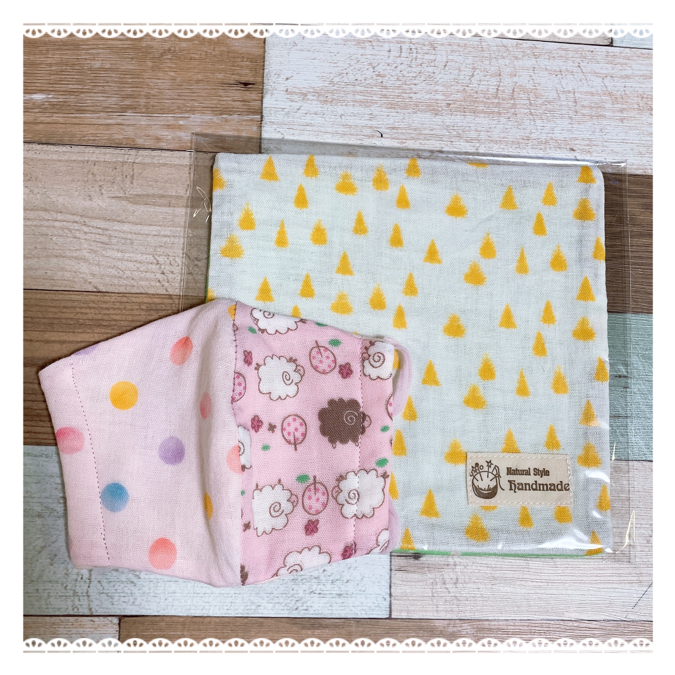 専用 レトロ可愛いプリーツマスク☆SSサイズ☆はいから横丁