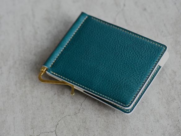 ■送料無料■ ミネルバボックス&ブッテーロの マネークリップ【オルテンシア】　コンパクト 