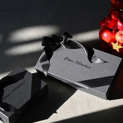 ■送料無料■ シュランケンカーフ【アイリス×パープル】小さなラウンドファスナーウォレット ミニウォレット 小さな財布 9枚目の画像