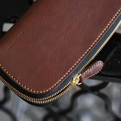 ミネルバボックス　Lファスナーウォレット　ハンドメイド L字ファスナー財布“Cram”/ミネルバBOX – munekawa