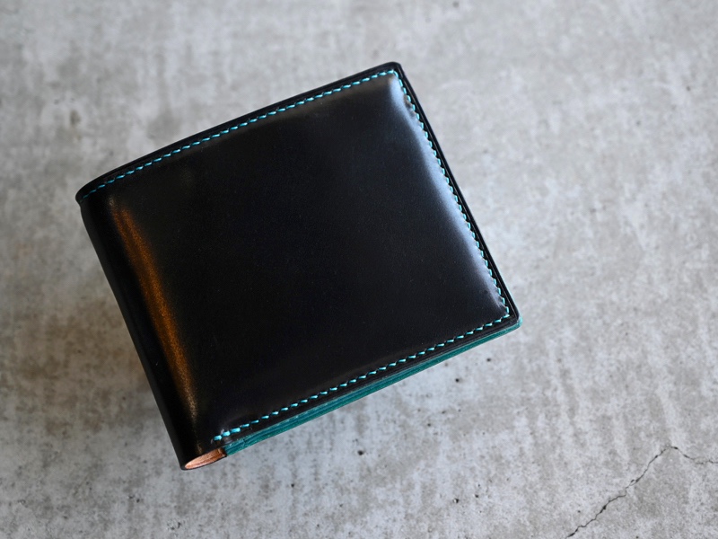 onesworker ワンズウォーカー コードバン 二つ折り財布-