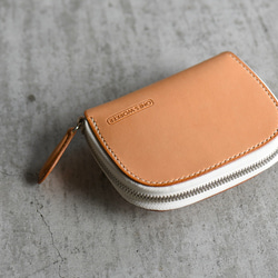 ミドル トラッカーウォレット < クロムエクセルレザー 茶芯ブラック