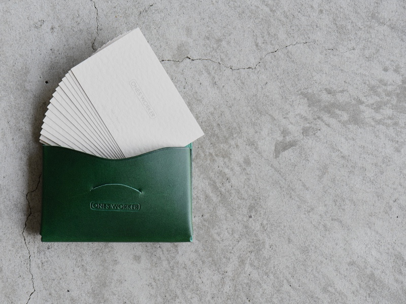 ■16カラーから選べるブッテーロの名刺入れ　ビジネスカードケース　カードケースにも