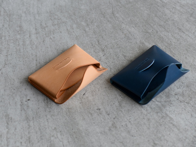 ■16カラーから選べるブッテーロの名刺入れ　ビジネスカードケース　カードケースにも