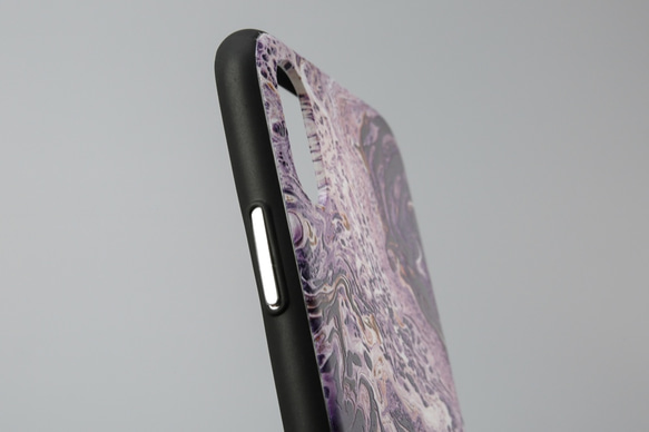 Glancez紫色睡魔藝術原創3D立體雙面蘋果手機殼 第6張的照片
