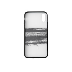 黒と白の元の3D三次元両面Apple携帯電話ケースの早朝の時間のGlancez 2枚目の画像